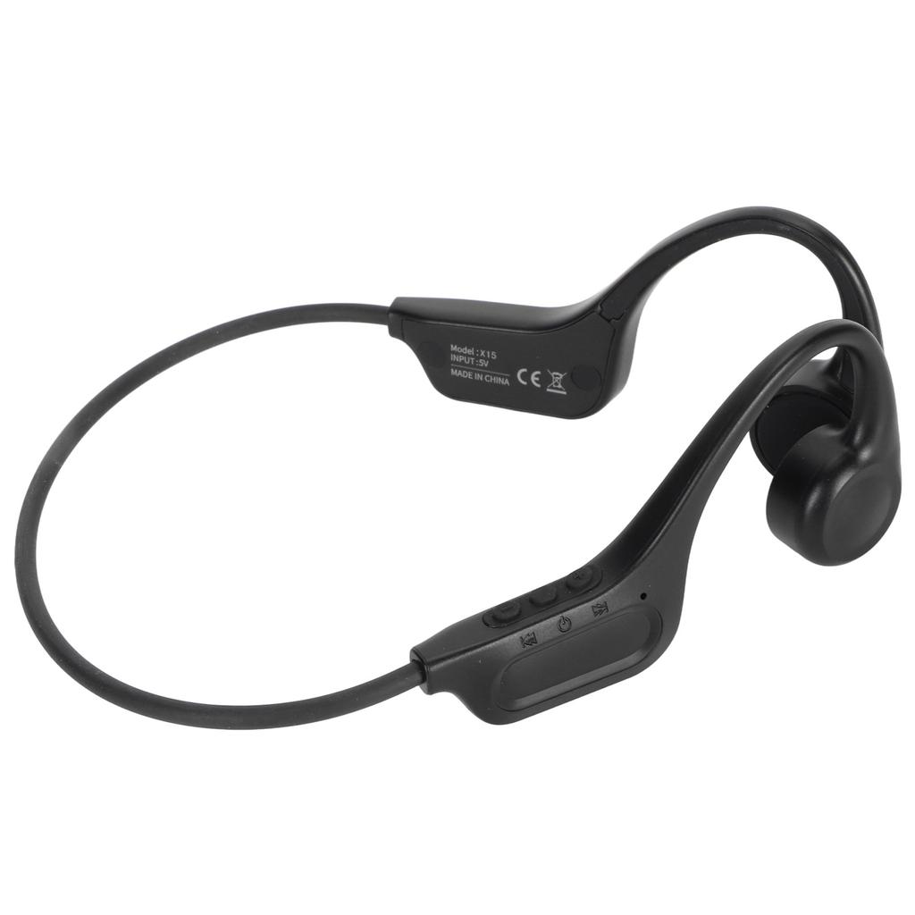 Bone Conduction Bluetooth5.3 Headphones IP56 Waterproof Dustproof Open Ear Headphones for Running Hi