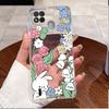 Case for ITEL A57 Casing Luxury Cute Love Rabbit Funny Soft Silicone Clear Cover for ItelA57 A 57 Pro W6004 A611W Phone Cases
