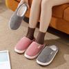 Cotton Slippers 2025 Autumn and Winter New Home Indoor Thick Bottom Non-slip Send Parents Corduroy Cotton Mop