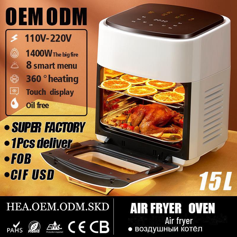 "Smart Visual Multi-Function Large Capacity Air Fryer for Home Use"
