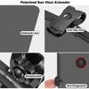 Auto-Sonnenblende mit polarisierter Blendschutzfunktion, universelle Auto-Sonnenblende mit polarisierter Blendschutzfunktion, für eine klarere Sicht (1 Stück).