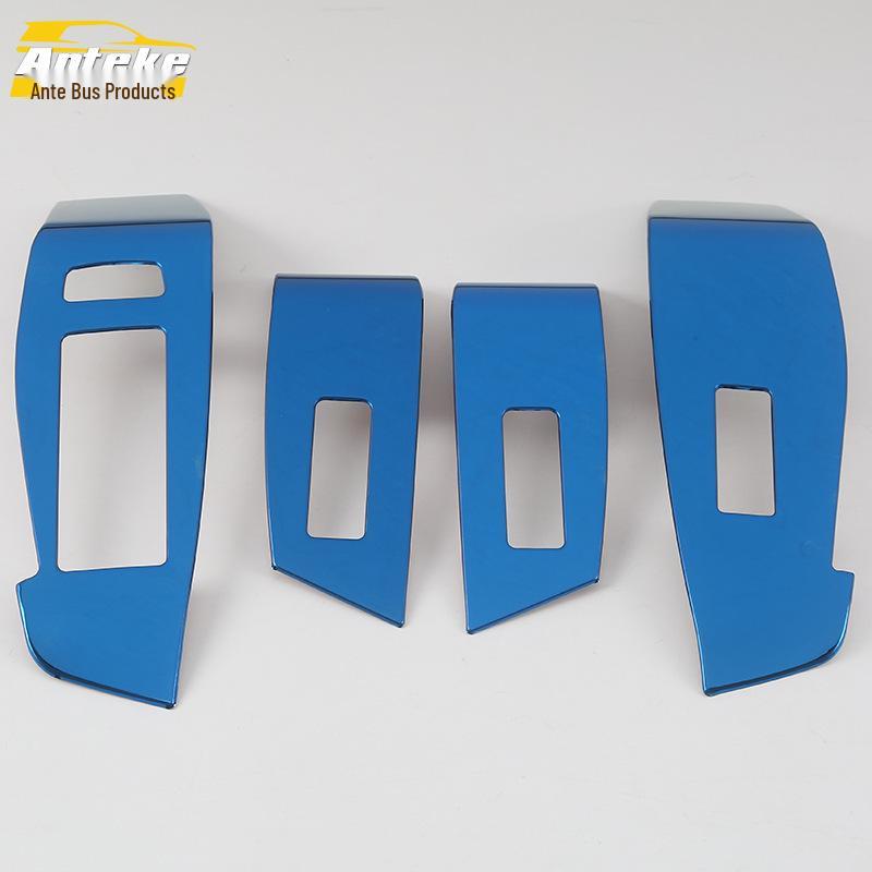 

Fits 18 Models: 360 Glass Switch & Car Door Armrest Lift Button Decorative Panel.
