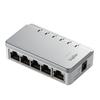 Logitec 100BASE Compatible Switching Hub Silver (5 Ports) LAN-SW05BSV