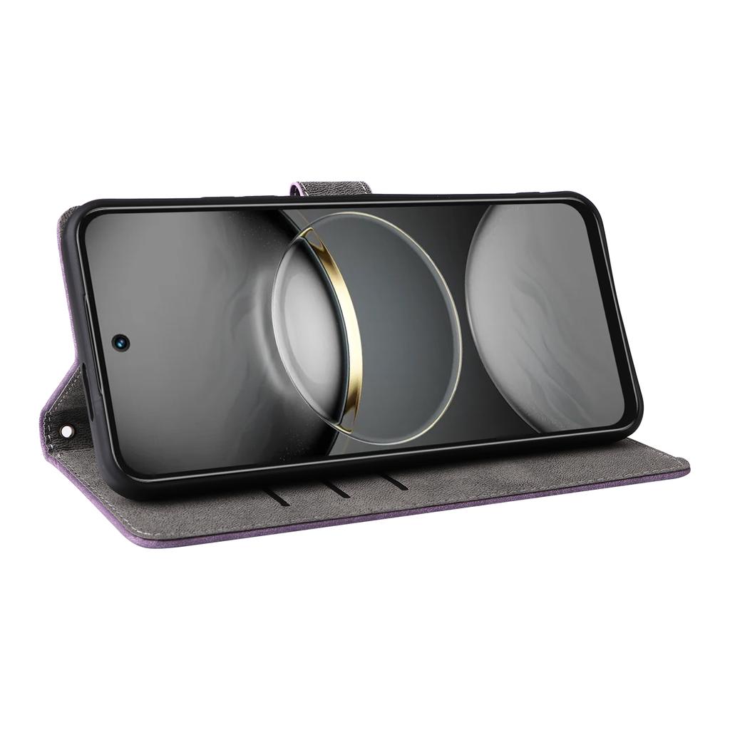 Für TECNO Spark 30C 4G kL5n Brieftasche Hülle RFID-Blockierung PU-Leder Abdeckung Ständer Ansicht