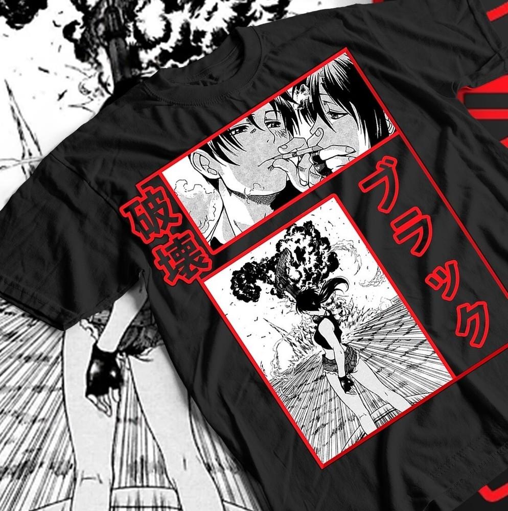 

BLACK LAGOON REVY AND ROKOROU LOVE Essential T-Shirt, Unisex Tee, Anime Graphic L
