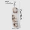 Women Fashion Keychain Portable Plush Bag Charm Animal Tail Keyring Lightweight Fluffy Key Chain For Keys Handbags Backpacks