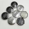 4pcs 61mm Black Grey Car Styling Badge Wheel Center Hub Cap Rim Caps For a5 Emblem 4M0601170JG3 A4 A6 Q3 Q5 Q2 Q7 Accessories5a