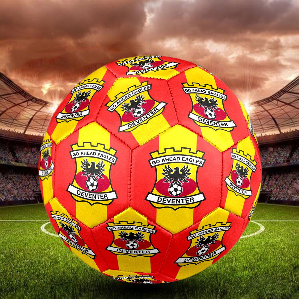 Go Ahead Eagles Print Size 5 Soccer Ball, Standard Match Football for Sports Game and Team Practice, Ideal Gift for Soccer Fans