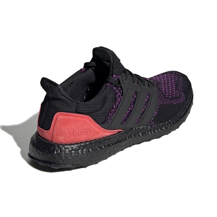 New Adidas Ultra Boost Core Black Active Purple Shock Red EE3712