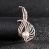 Elegant Pearl Tulip Brooch - Simple and Sophisticated Clothing Accessory