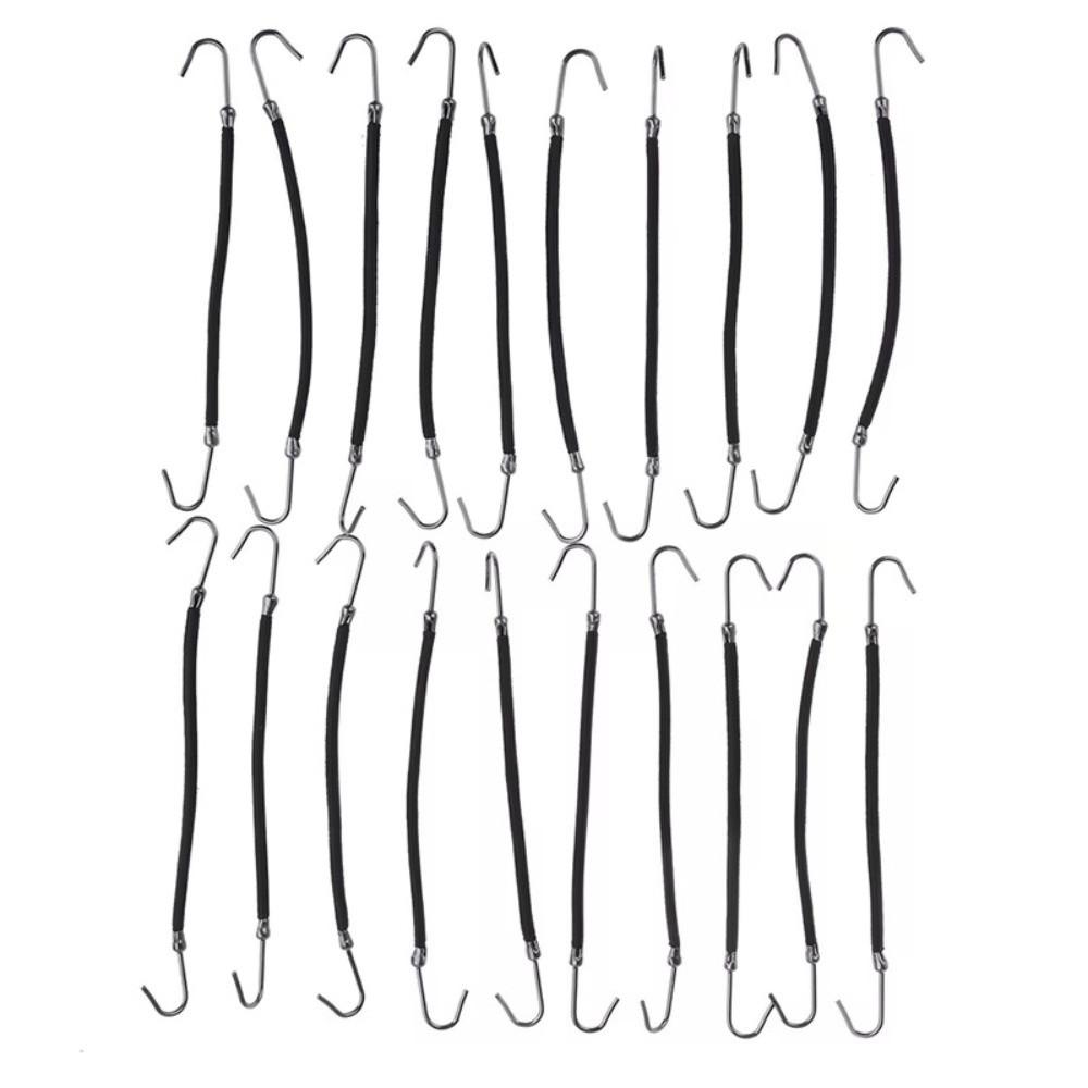 5/10Pcs High Elastic Design Hook Ponytail Clip Elastic Hook Hair Bands Ponytail Headwear