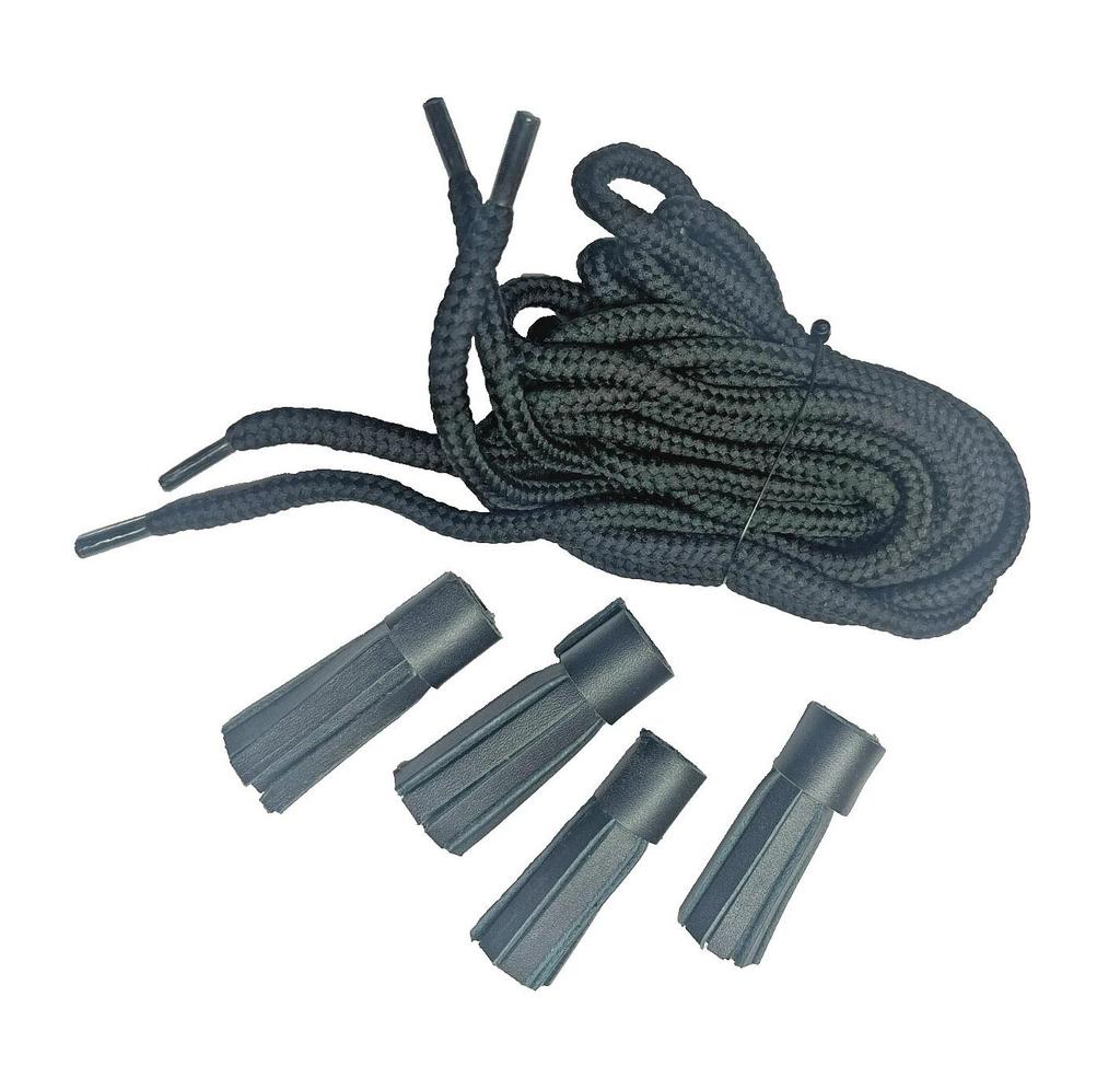 Ensemble de Rechange pour Chaussures de Kilt Écossais Ghillie Brogues Lacets et Glands