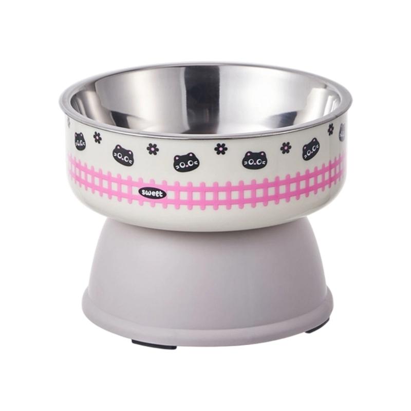 Elevated Dog Bowl Stand With Feeders Dishes For Most Dog Size Heavy Duty Food Dish