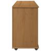 Mobile Cabinet Honey Brown 100 x 39 x 65.5 cm Solid Pine Wood