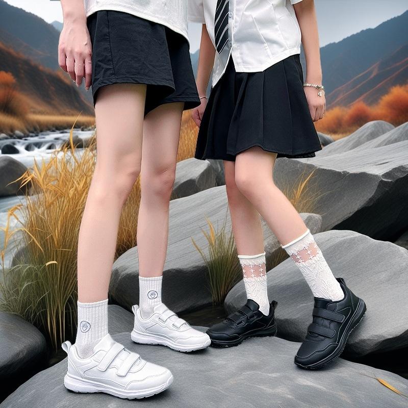 

Foreign trade men s shoes EVA combination negatives student sports shoes little white shoes men s and women s same magic buckle light sports school sh 29
