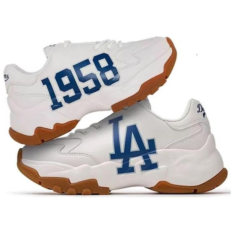 MLB Big Ball Chunky Low-Top Chunky Sneakers Unisex Ecru Sneakers 3ASHBCV4N-07WHS
