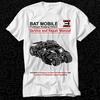 Bat Mobile Bridging Vehicle Service and Repair Manual T Shirt 485