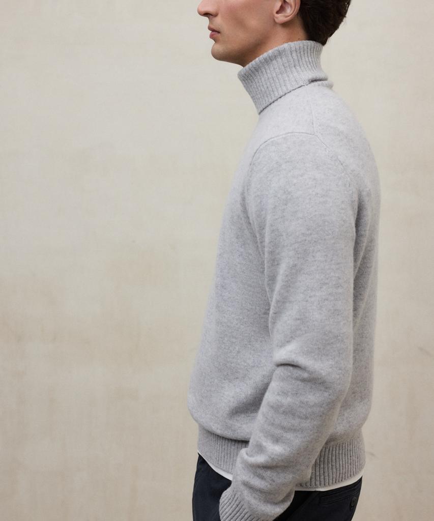 Ekoalpeu Men'S Light Grey Brun Sweater