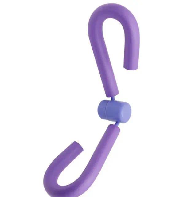 

Креативный многофункциональный фитнес-зажим для ног с утолщенной пенопластовой пружиной для создания S-образной кривой фитнес-оборудования фиолетовый