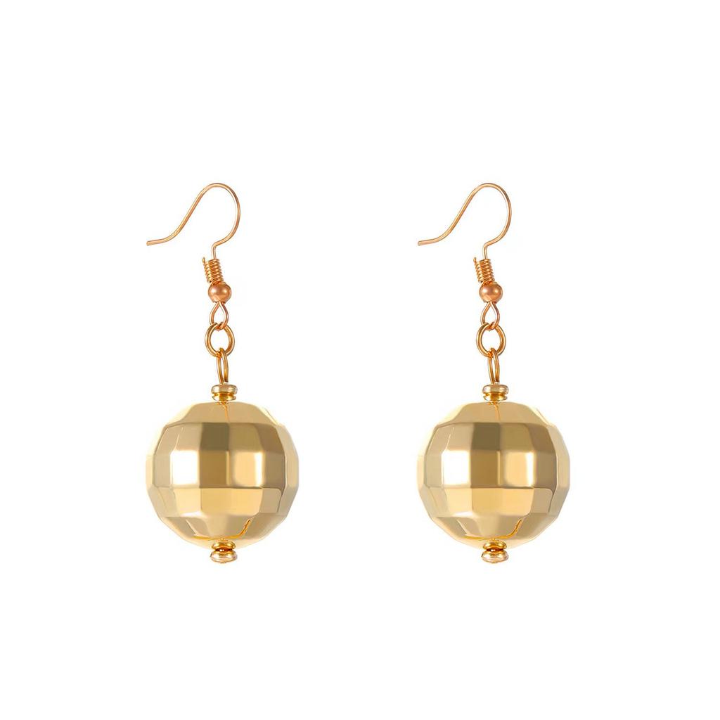 Stylish Retro Disco Ball Pendant Earrings - Exquisite, Creative, Festival Party Gift Jewelry