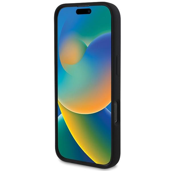 Dkny Dkhmp16Lsnyach Iphone 16 Pro6.3 Czarny/Black Hardcase Silicone White Printed Logo Magsafe