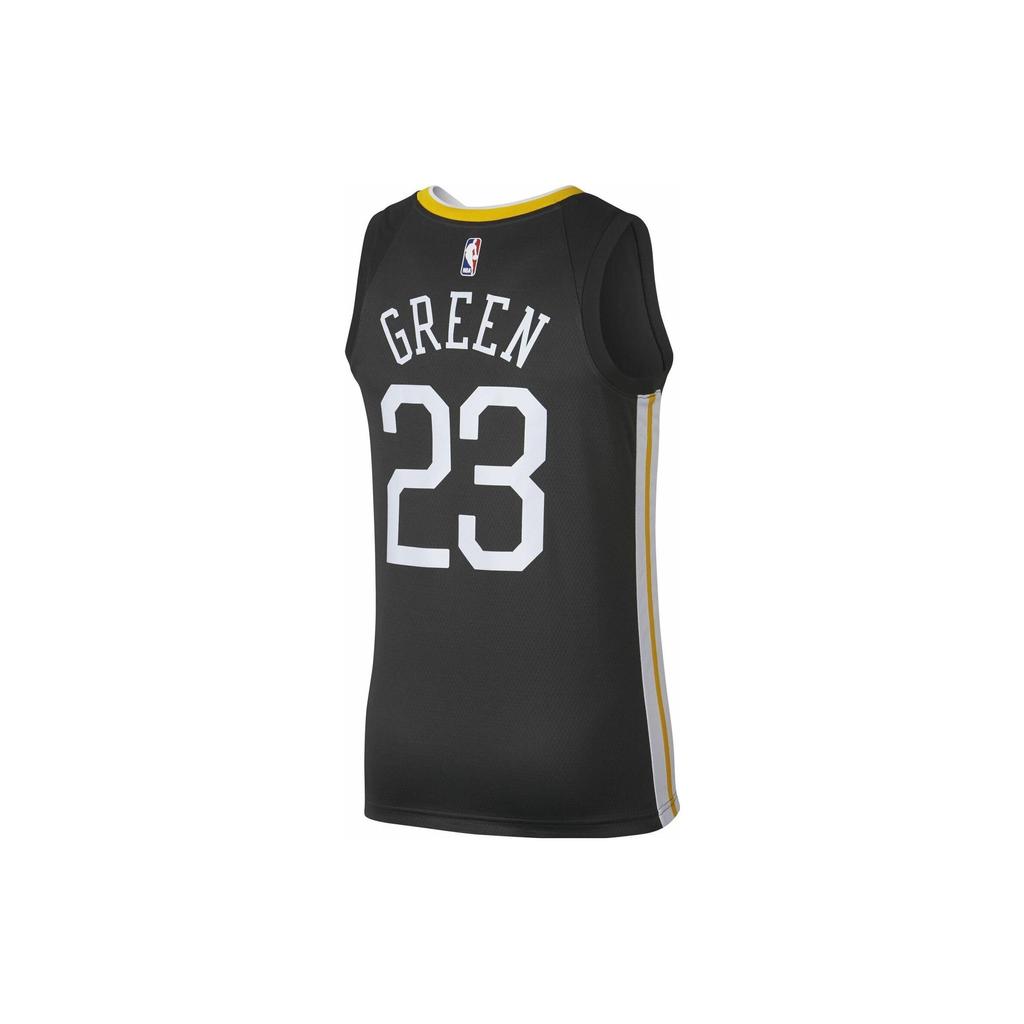 Nike NBA Fan Edition Golden State Warriors Draymond Green #23 Jersey Men Tops Black 877205-064