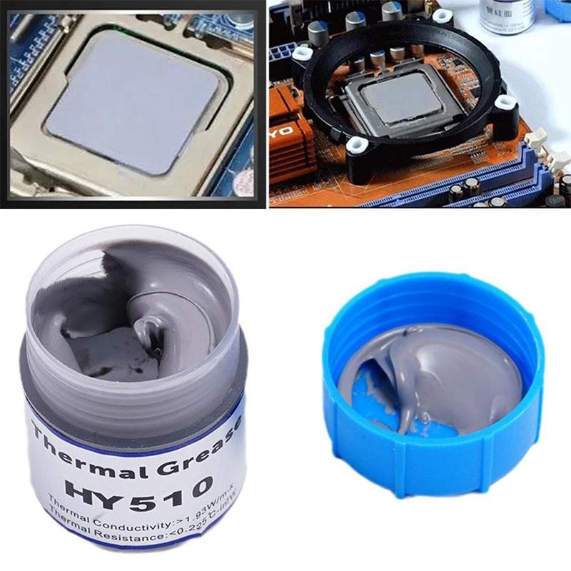 20G Silikon Wärmeleitpaste Wärmeübertragungsfett Kühlkörper CPU GPU Chipsatz Notebook Computer Kühlcreme -50-280°C