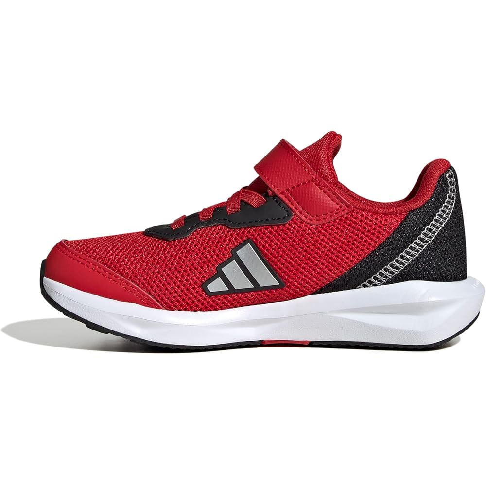 Adidas Faito EL Kids Sneakers Unisex Boys Girls 17-25.5cm Better Scarlet/Silver Metallic/Core Black Size 20.0 Cm