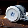 Jingdezhen Blue & White Exquisite Ceramic Filter Tea Cup