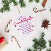 "You Are Unique" granddaughter Christmas decoration, perfect for birthdays and New Year.