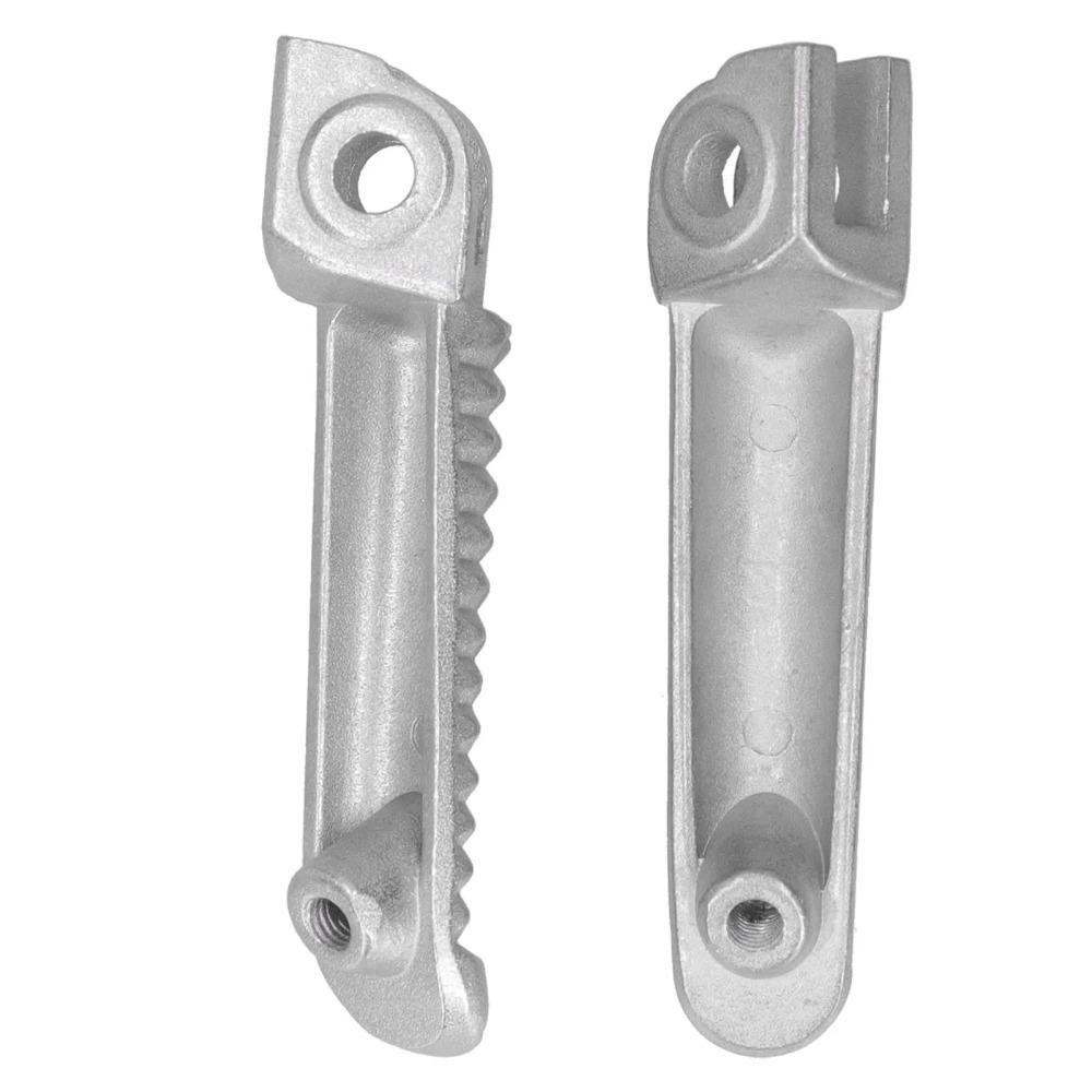 1Pair Aluminum Footrest - Corrosion Resistant For YZF R1 2002‑2012 YZF R6 2003‑2011, Motorcycle Front Foot Pedal w/Anti-Slip