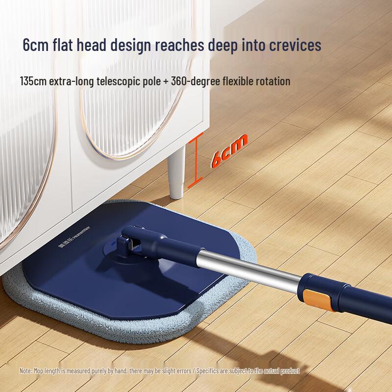 HoMettler Dual-Bucket Spin Mop