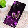 PRETTY NEON SPARKLY BUTTERFLIES Phone Case For Samsung Galaxy Note 10 Pro S26 S25 S24 S23 S22 Ultra Plus S21 FE S20 Cover