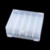 60-Compartment Transparent Bobbin Storage Box for Home Sewing Machines