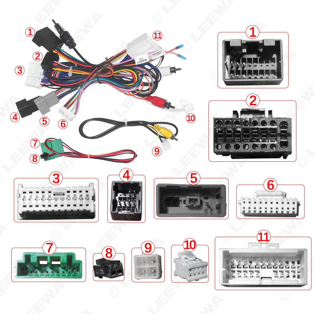07-11 Subaru Tribeca 16P Großbildschirm Audio/Video Navigationsadapter