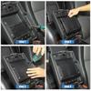 Car Armrest Storage Box Organizer ABS Plastic Container For Jeep Grand Cherokee 2007-2010 Interior Stowing Tidying Accessories