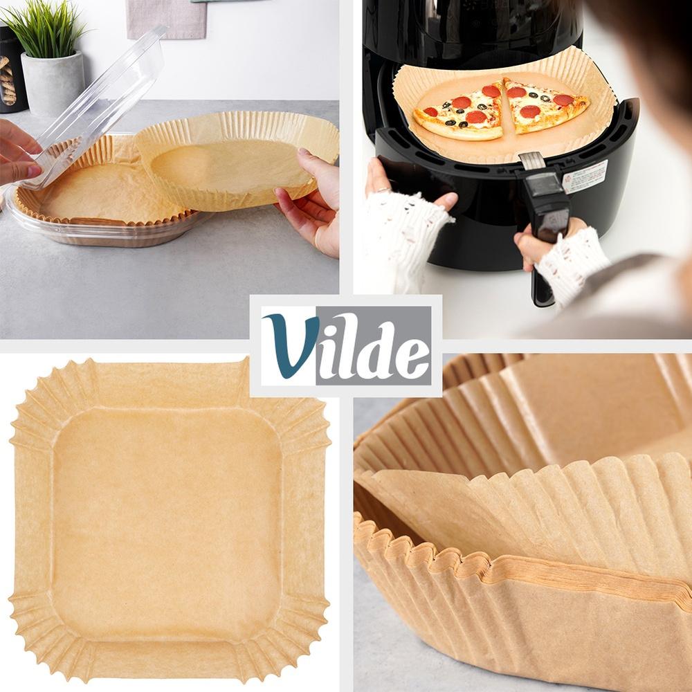 100x Air Fryer Insert for Fat-Free Fryer Baking Paper 19cm