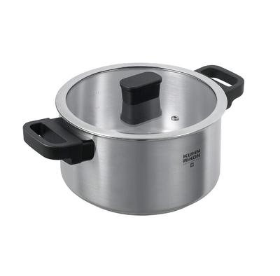 KUHN RIKON LOCARNO Sauté Pan 18 Cm 2.0 Liters with Glass Lid