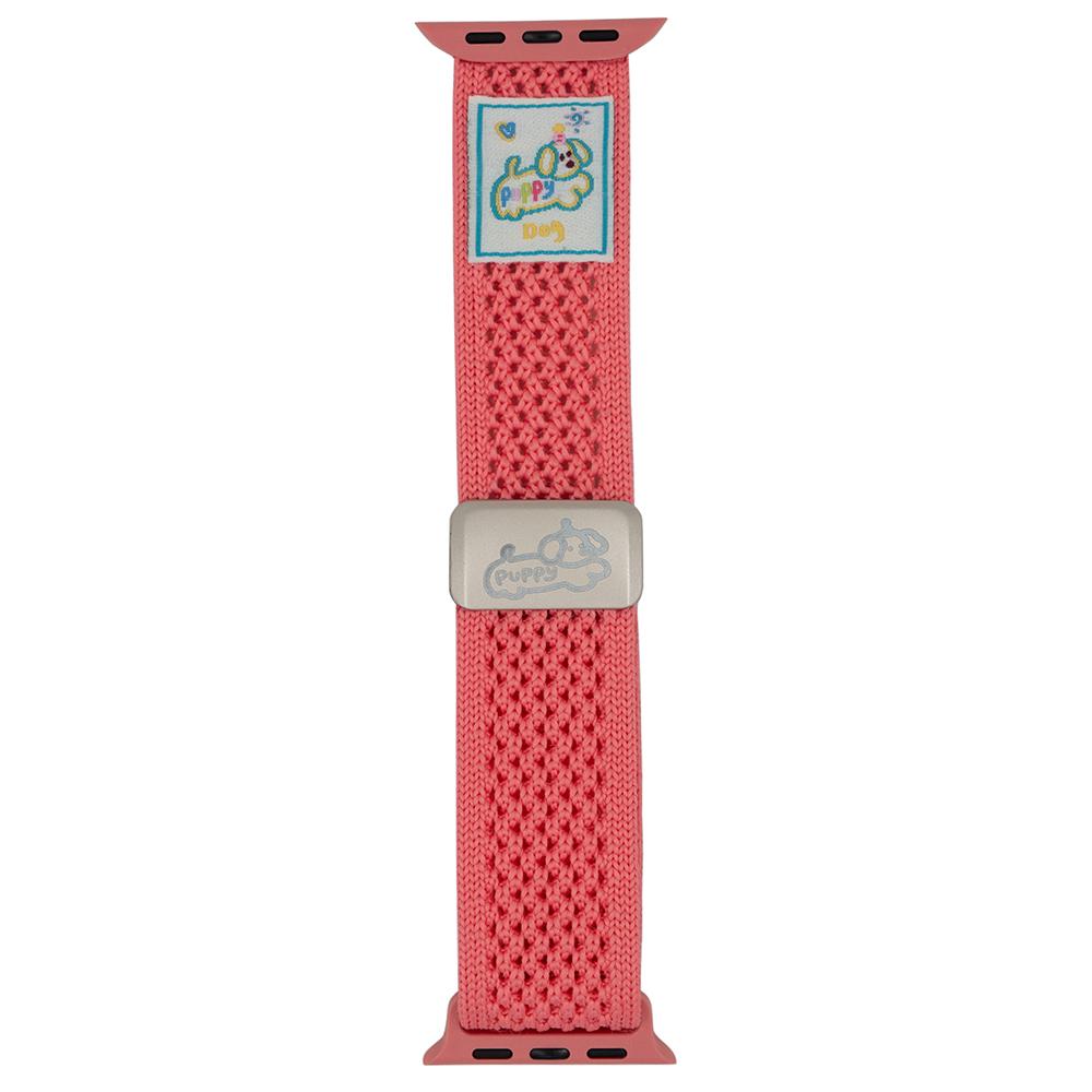 

Wrist Strap for Apple Watch Series 11 10 42mm/9 8 7 41mm/SE3 SE2 SE 6 5 4 40mm/3 2 1 38mm Dachshund Breathable Nylon Watch Band F