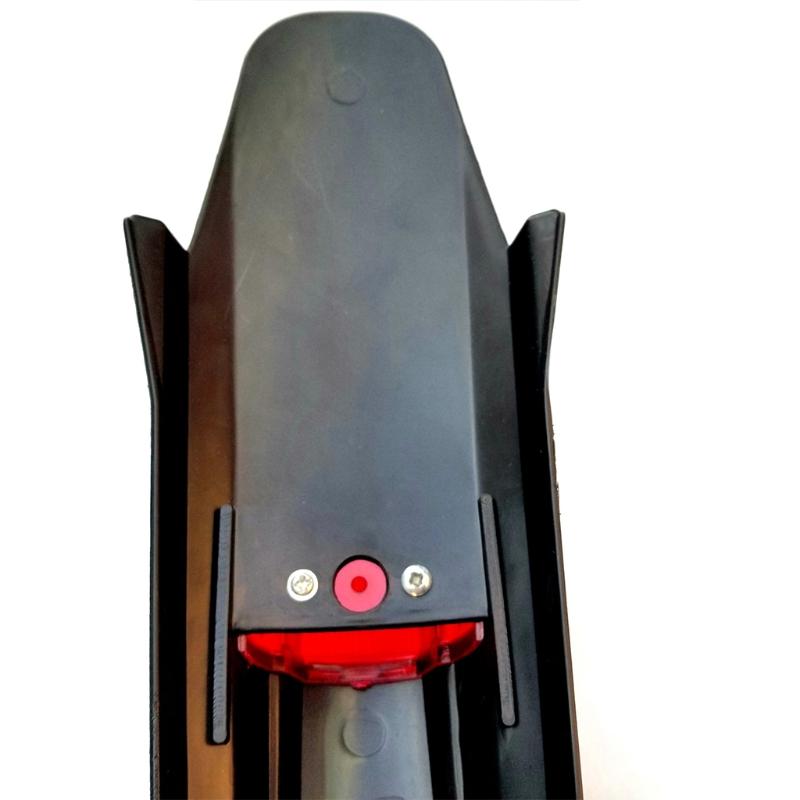 Mountain Bike Mudguard Bicycle Mudguard Bicycle for Fender with Lamp, 2 Pieces