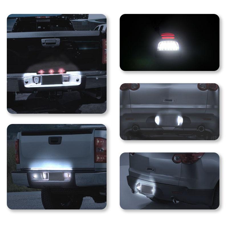 LED Car License Plate Lights for Chevrolet Silverado Avalanche Traverse and Tahoe