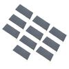 10PCS Sandless Sand Bags Drawstring Flood Water Barriers Polyester 9.8x19.7in Dam Bag for Basement