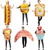 Funny Pizza Hamburger Dressing Up Outfit Funny Fancy Dress Costume For Cosplay Parties Holiday Theme Event