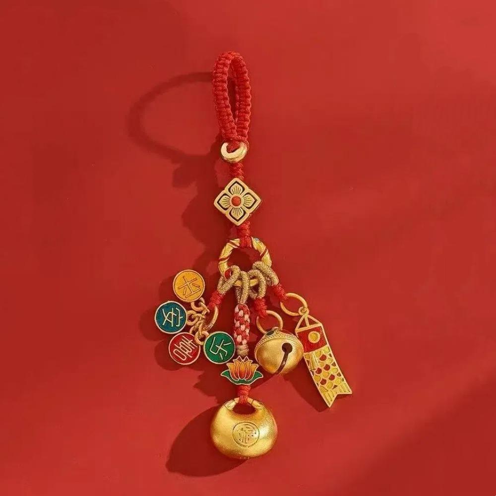 Phone Lanyard Pendant Key Chains Jewelry Car Keyring Decoration Chinese Style Keychain  Unisex