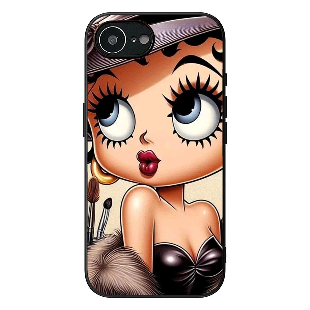 

Cover for Motorola Moto Edge 50 30 Fusion 40 NEO Ultra Pro E14 G20 E15 G35 G84 G13 G53 Phone Case Comics B-Bettys Anime B-Boops Motorola Edge 40 Pro