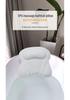 In Stock 4D Machine Washable Bath Pillow with 6 Suction Cups for Back Support