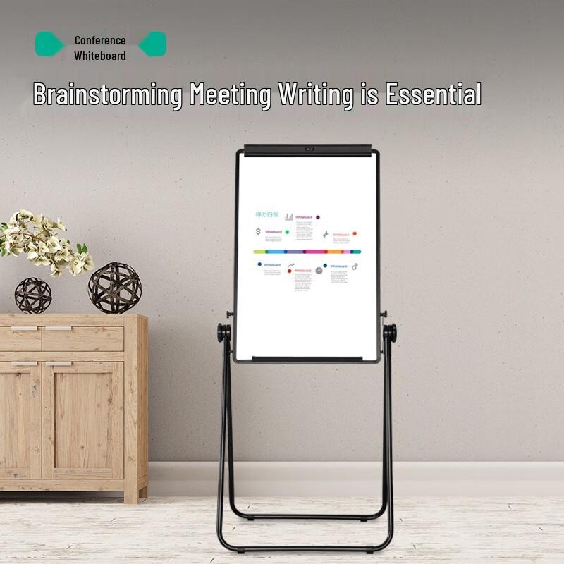 Deli 60x90cm Non-Magnetic Whiteboard with Stand