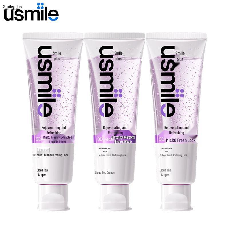 usmile Whitening & Refreshing Toothpaste - Cloud Grape