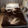 Retro Butterfly Flannel Blanket Warm Soft Halloween Christmas Couch Warm Cozy Decorative Decor Gift For All Season