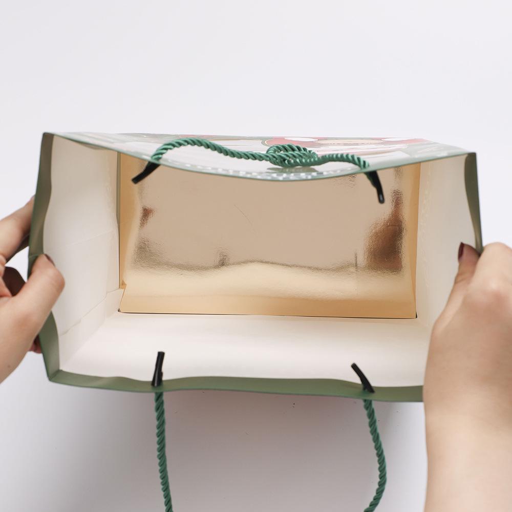 Christmas Eve Gift Window Bag - Paper Bag for Gifts and Returns